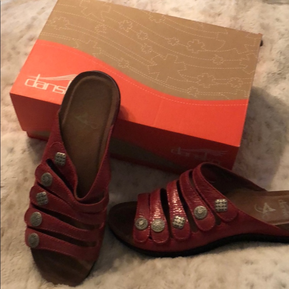 Dansko sandals.